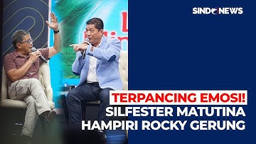 Rocky Singgung Penjilat, Silfester Terpancing Emosi hingga Keluar Kata Kasar - Sindo Today 04/09
