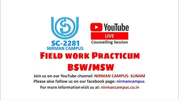 MSW/BSW Field Work Practicum