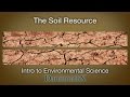 The Importance of Soils in Ecosystems and Their Formation Factors