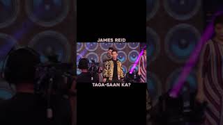 James Reid doing Budots dance.