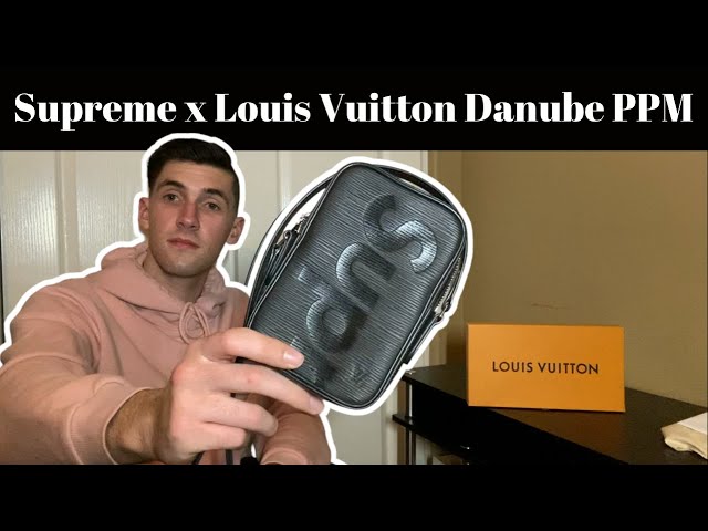 LOUIS VUITTON Louis Vuitton Monogram Eclipse Danube PPM Trunk