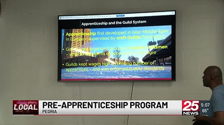 Students in the Illinois Works pre-apprenticeship program will  take on new skills