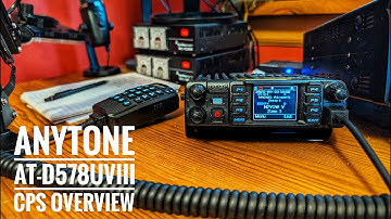 Anytone 578UVIII Plus Customer Programming Software Overview