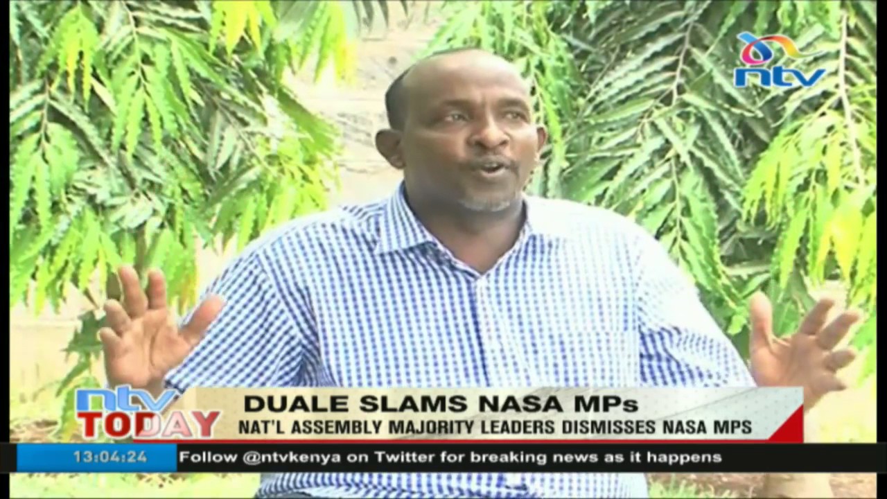 Aden Duale dismisses NASA MPs