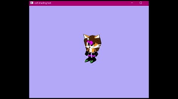 cell shading (edited video)[c++ opengl]