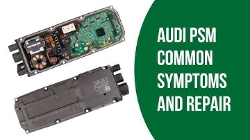 How to Fix an Audi Power Steering Control Module (B200000 + B200049 Repair)