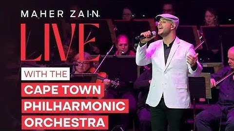 Maher Zain With The Cape Town Philharmonic Orchestra Short ( Live Concert Album)