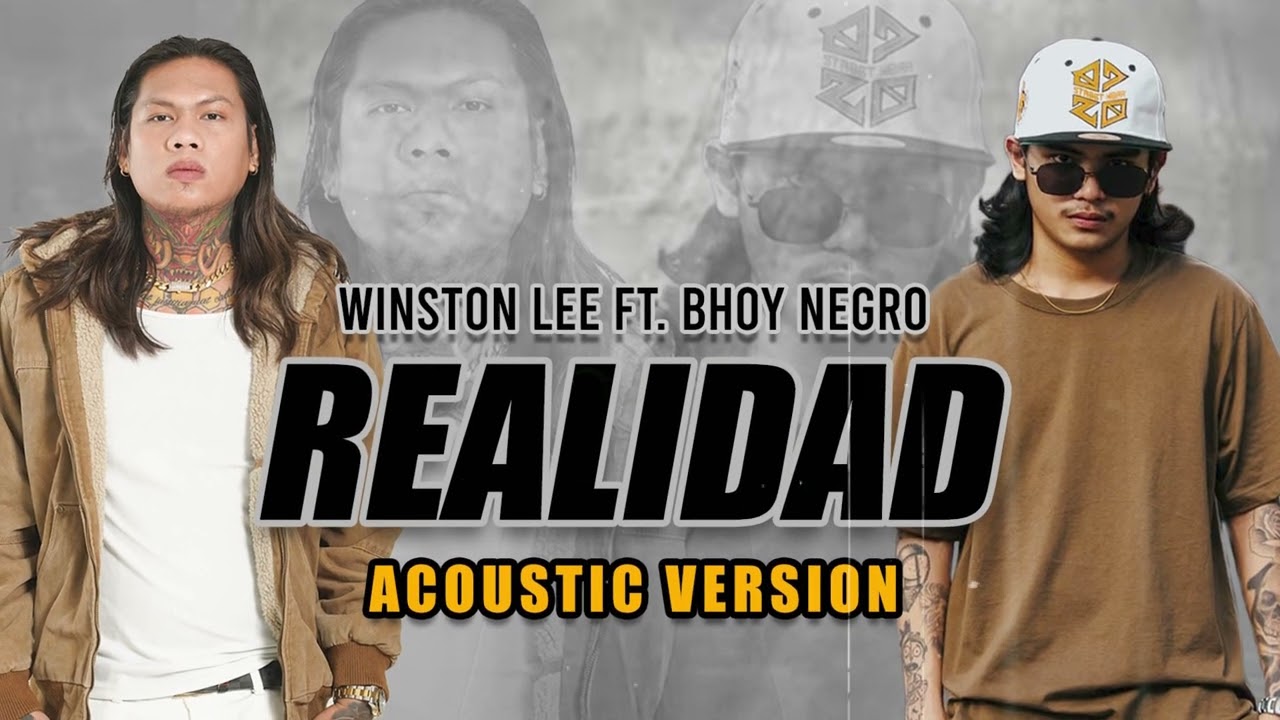 Winston Lee  - REALIDAD (Acoustic Cover) ft. Bhoy Negro