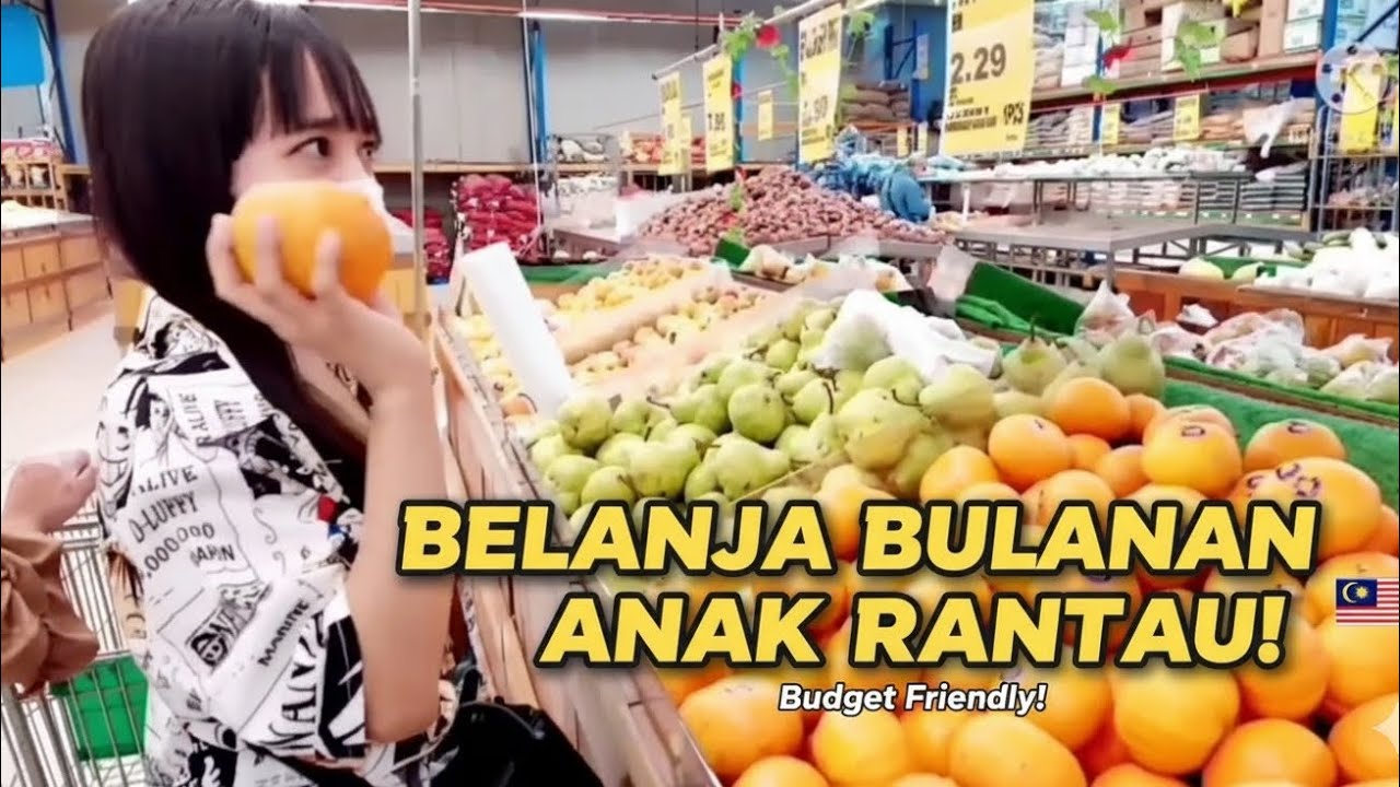 Belanja Bulanan di Malaysia II Anak Rantau II Econsave Malaysia 
