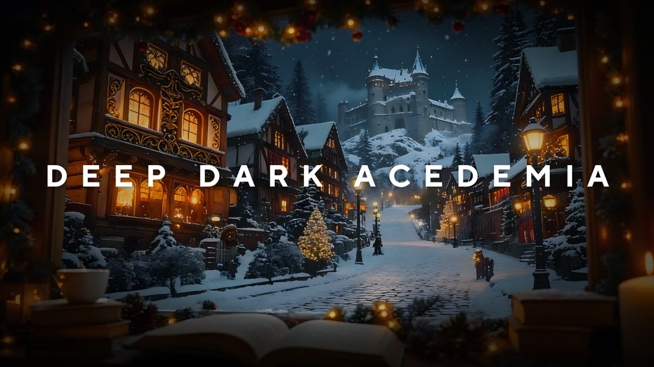 Snowy Winter Morning in a Victorian Attic Study | Peaceful Classical Piano