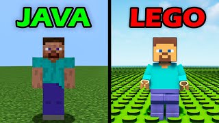 java vs lego