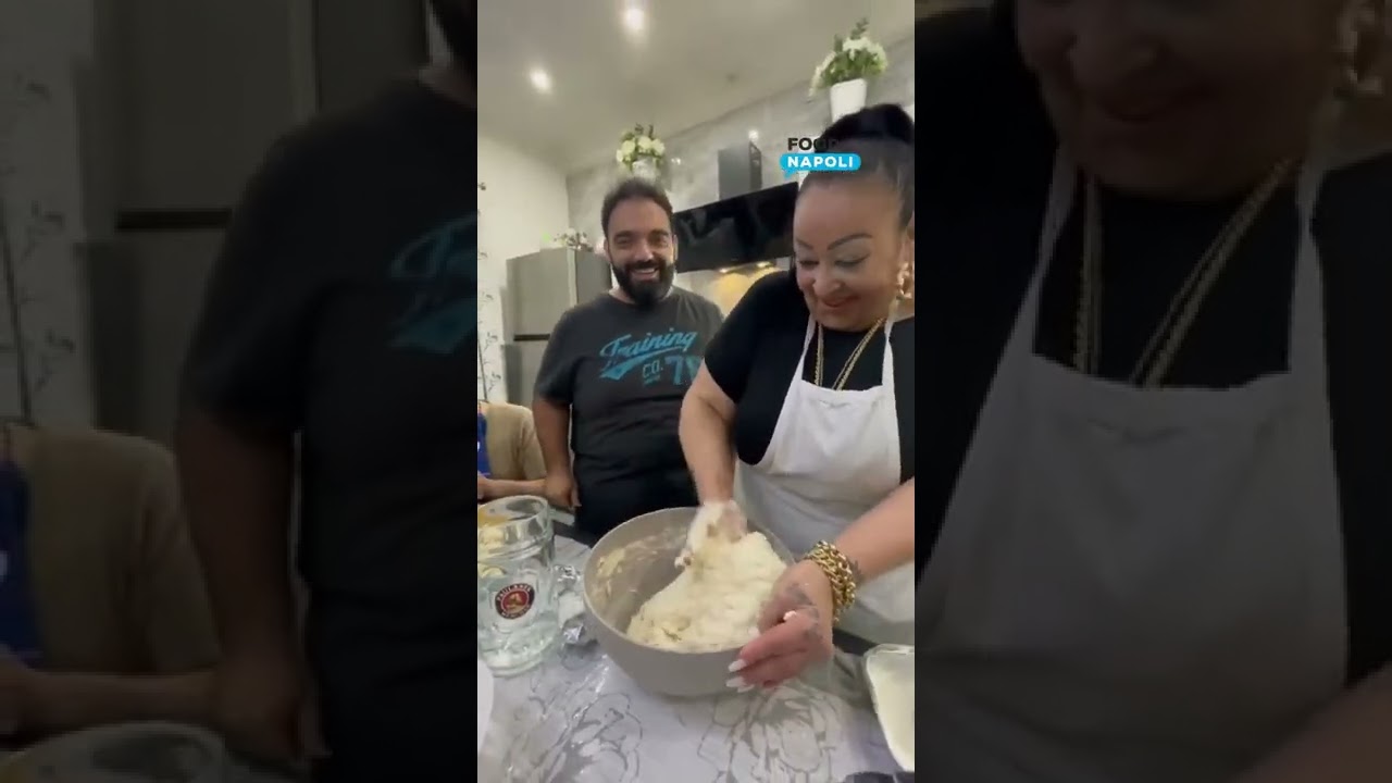 Nonna Adele fa il babà rustico salsiccia e friarielli ai nipotini