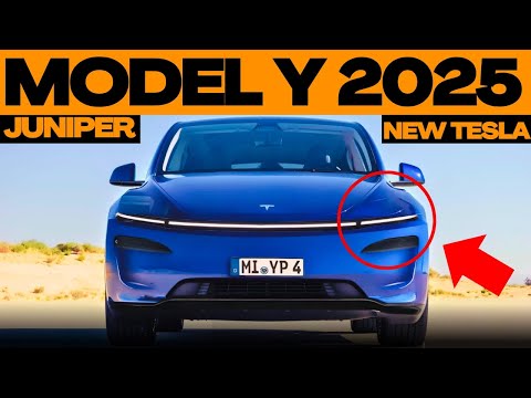 It's Here! Tesla Model Y Juniper 2025 - Elon Musk's Game-Changing EV With Unbelievable Efficiency!