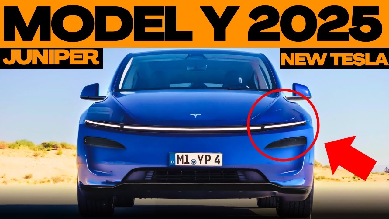 IT’S HERE! Tesla Model Y Juniper 2025 - Elon Musk's Game-Changing EV with Unbelievable Efficiency!