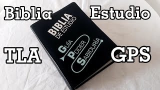 Biblia Estudio TLA GPS Indice - Traducción al Lenguaje Actual