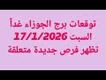 توقعات برج الجوزاء غدا السبت 17 1 2026 تظهر فرص جديدة متعلقة 