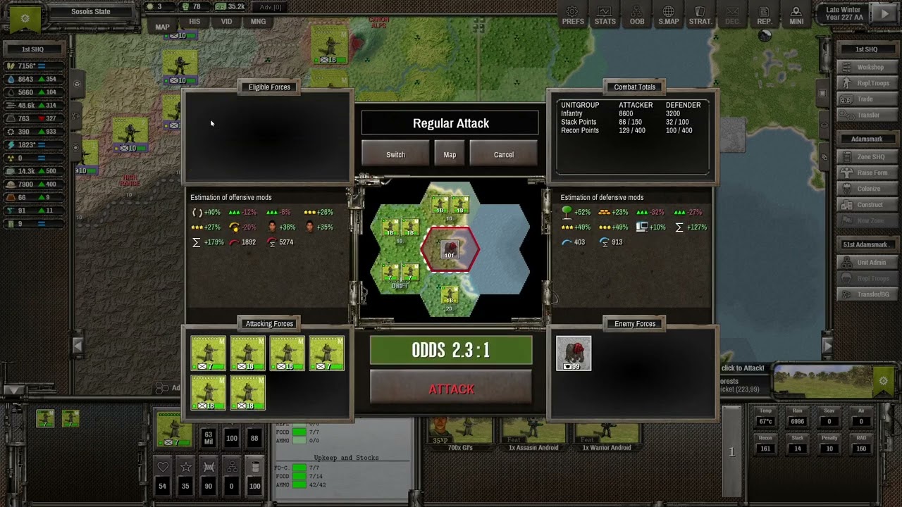 Shadow Empire: Colossal Archipelago submited by MaraytAndriane (Turn 156 - 159)