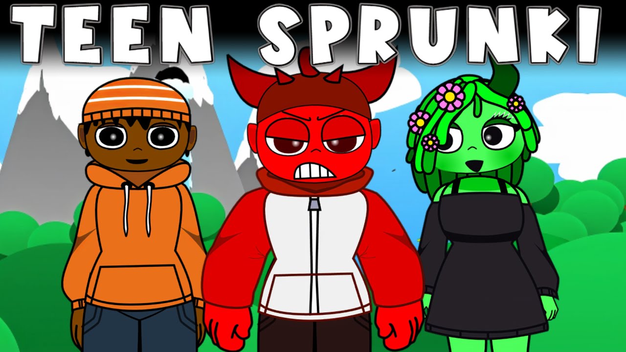 Sprunki New Human – Teen Edition Fan Mod