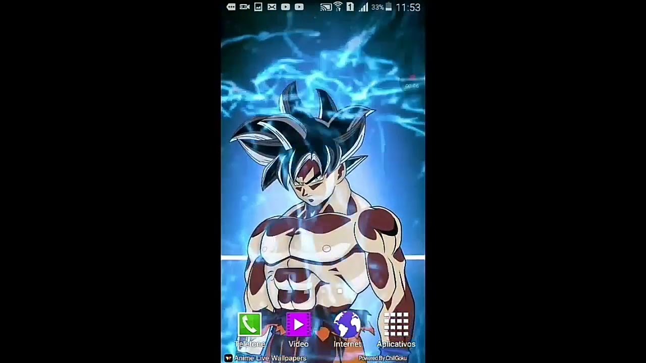 Papel De Parede Animado De Dragon Ball Super Para Celular Youtube