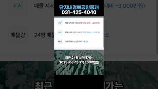 인덕원삼성 매매동향 6월 4주차 #인덕원삼성 #관양동공인중개