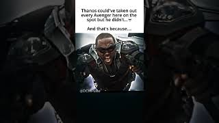 Thanos truly the best villain 💀🥀