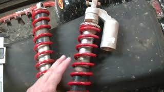 Honda 400EX: Budget Shock Upgrade & Fender Repair