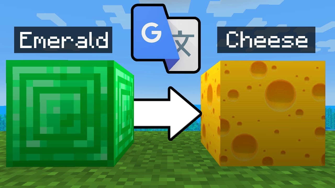 Minecraft Google Translate Resource Packs