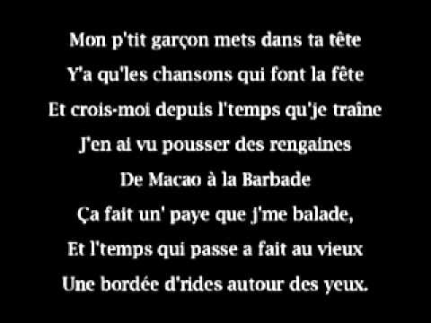 Michel Tonnerre   Mon petit Garçon karaoké