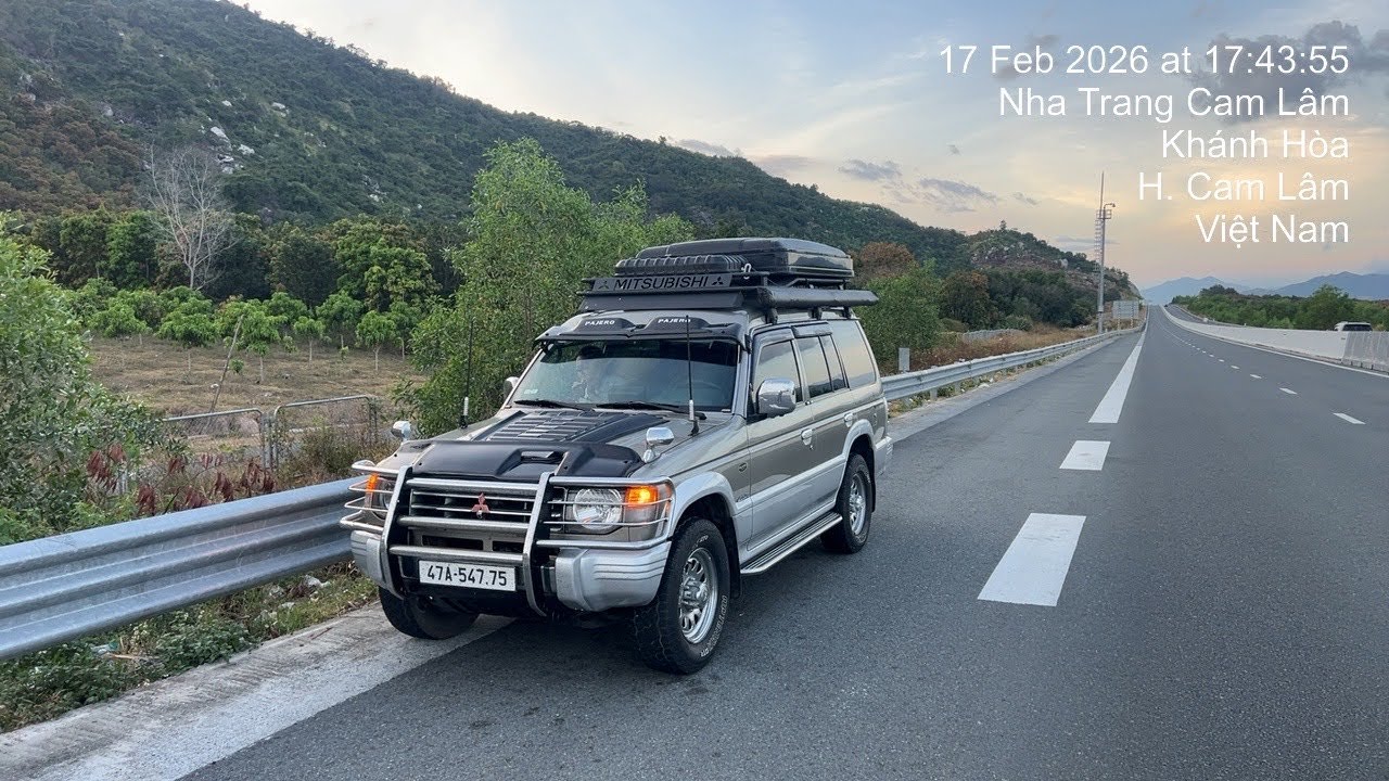 Ký sự giao xe pajero camping ngày Tết 0913501229