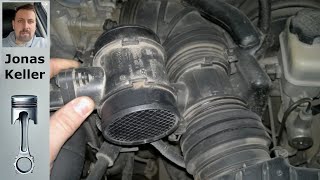Error code P02E8: How to fix the position sensor in the diesel air intake!