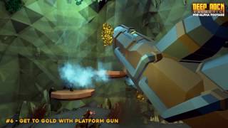 Deep Rock Galactic - Pre-Alpha Footage #6 - Get to Gold with Platform Gun
