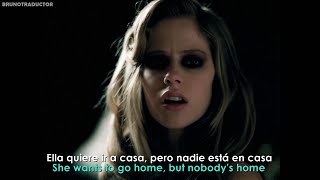 Avril Lavigne - Nobody's Home // Lyrics   Español // Video 