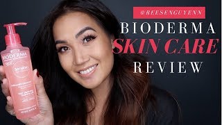BIODERMA MAKE UP REMOVAL ROUTINE (SKIN CARE REVIEW) | reesewonge