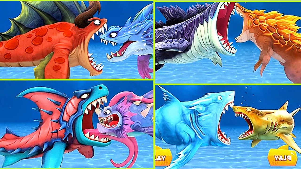Epic Battle Shark - Hungry Shark Evolution 