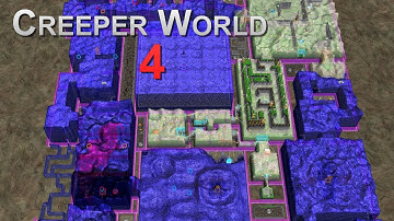 One big maze | Rooms - Cursor Edition 1 | chaotea | Creeper World 4 Gameplay