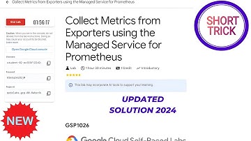 Collect Metrics from Exporters using the Managed Service for Prometheus || 2024|| #GSP1026 #qwiklabs