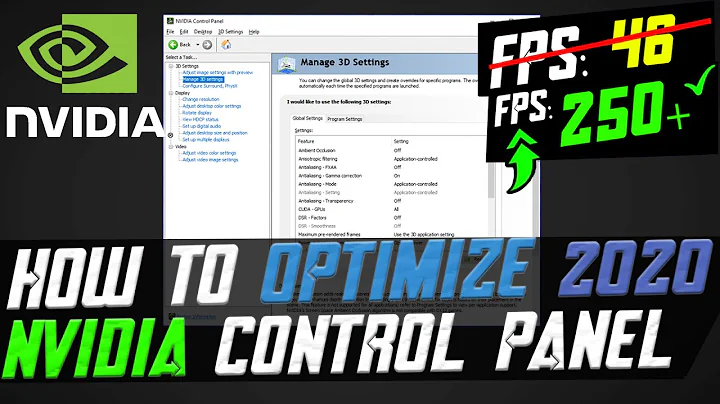 🔧 How to Optimize Nvidia Control Panel For GAMING & Performance The Ultimate GUIDE✔️
