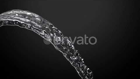 Fountain Pure Water Splash | Motion Graphics - Envato elements