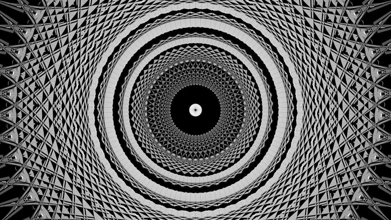 VJ Clip - Black and white Loop