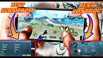 BEST 4 FINGER CONTROL AND SENSITIVITY CODE IN BGMI 👿👿