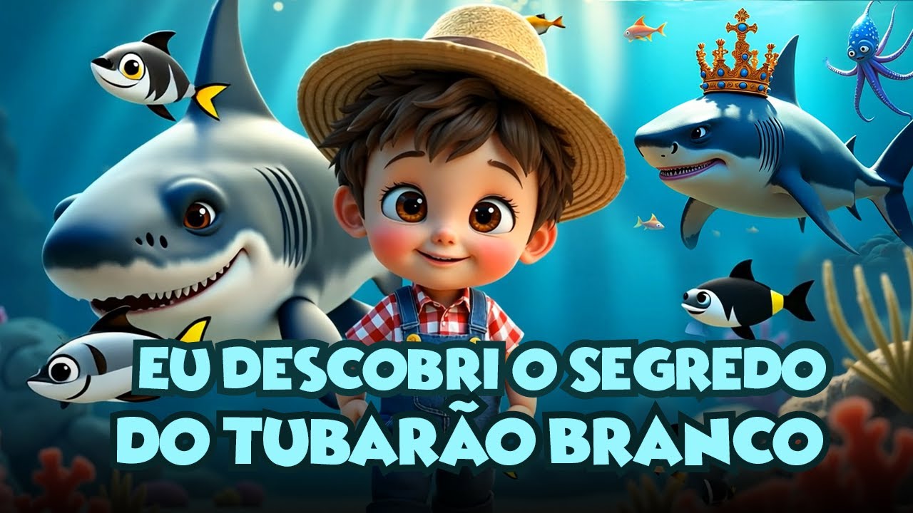 Eu Descobri o Segredo do Tubarão Branco 🦈