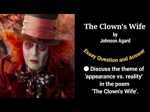 clown's wife essay type questions