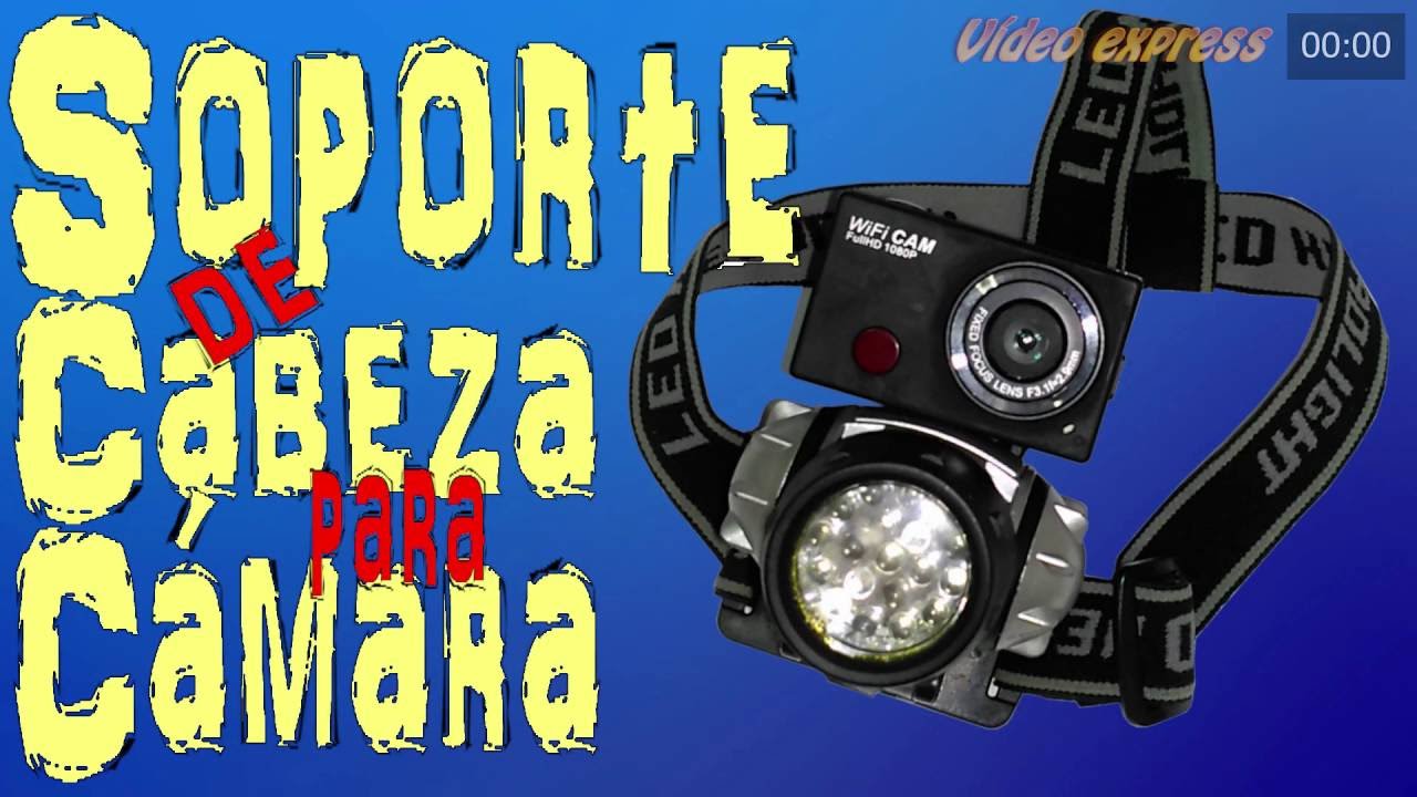 Soporte para cámara deportiva tipo -