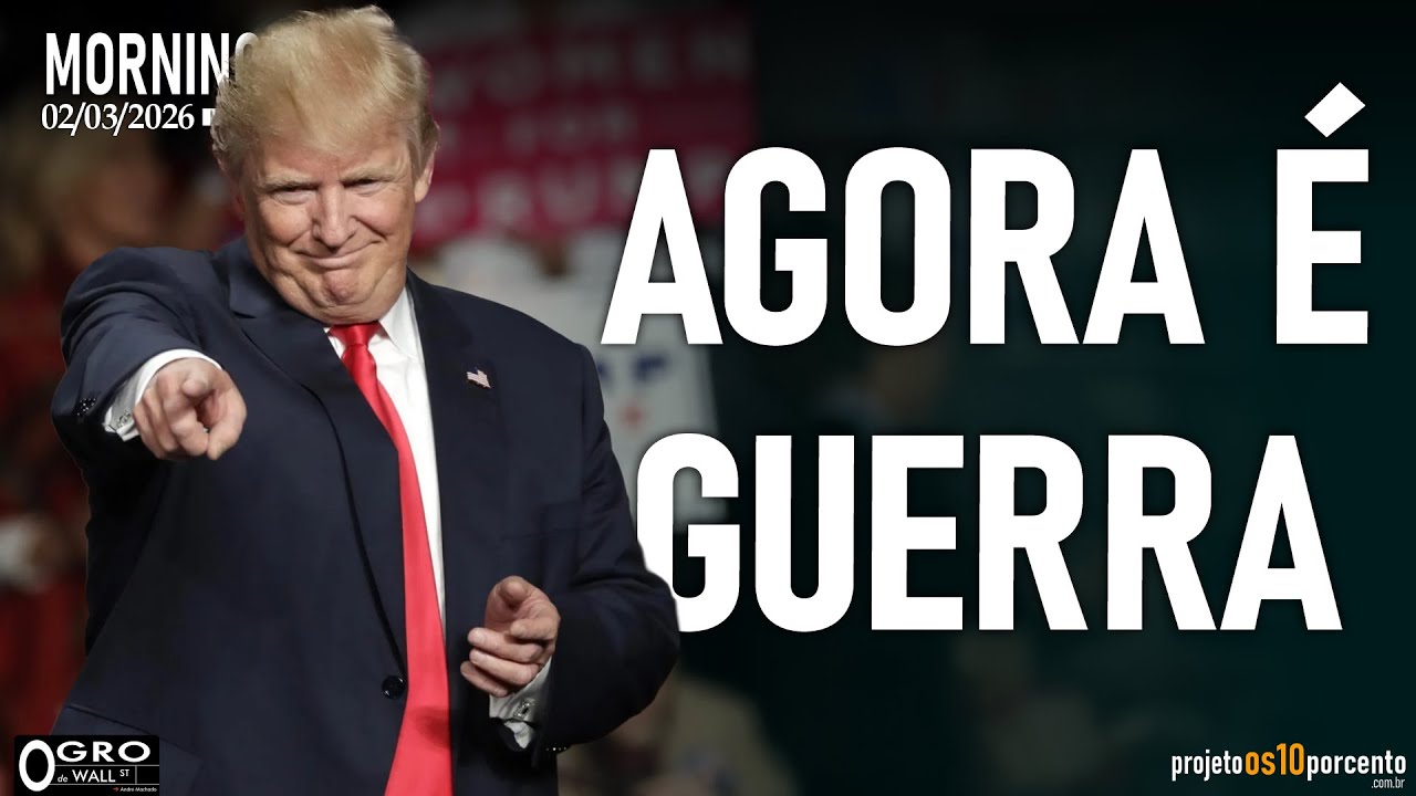 Morning Call - Segunda-feira, 02/03/2026 - É Guerra?