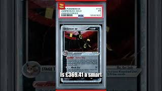 💸 This Umbreon card fetched £369.41 — crazy or fair? #shorts