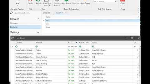 DevExpress XAF PositionInListView module
