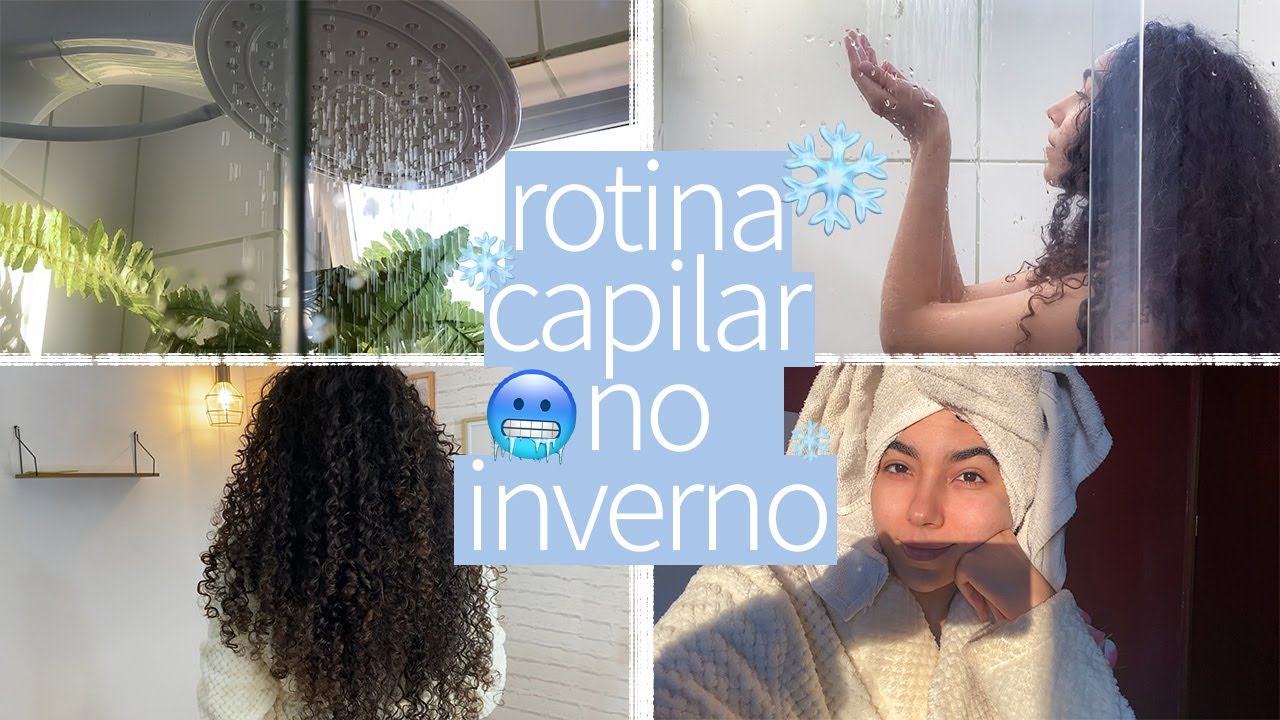 ROTINA CAPILAR NO INVERNO PARA CACHOS 🥶 ❄ | Raylena Linhares