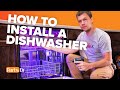 How to install a dishwasher (Fast and Easy!)