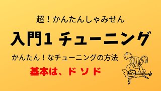 入門① ドソドでチューニング