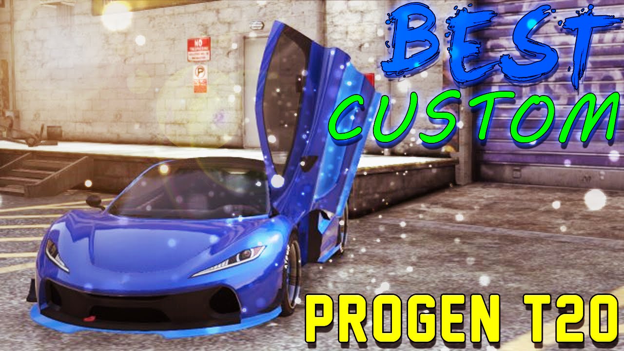 BEST COLOR PROGEN T20 EVER COLOR PAINT JOBS GTA5 ONLINE DLC CARS